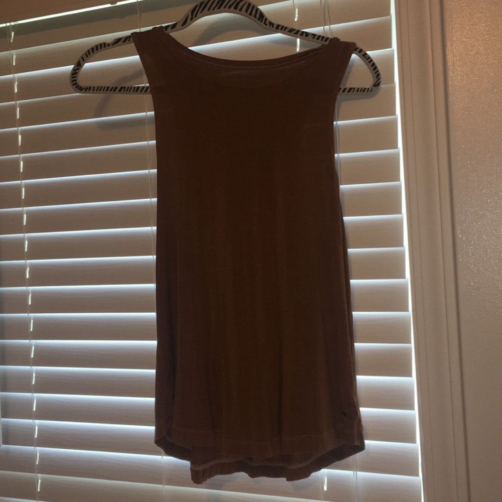 Camel colored tank top